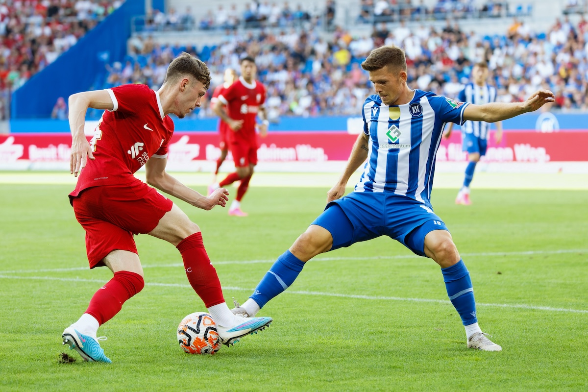 Fussball / Karlsruher SC - FC Liverpool
