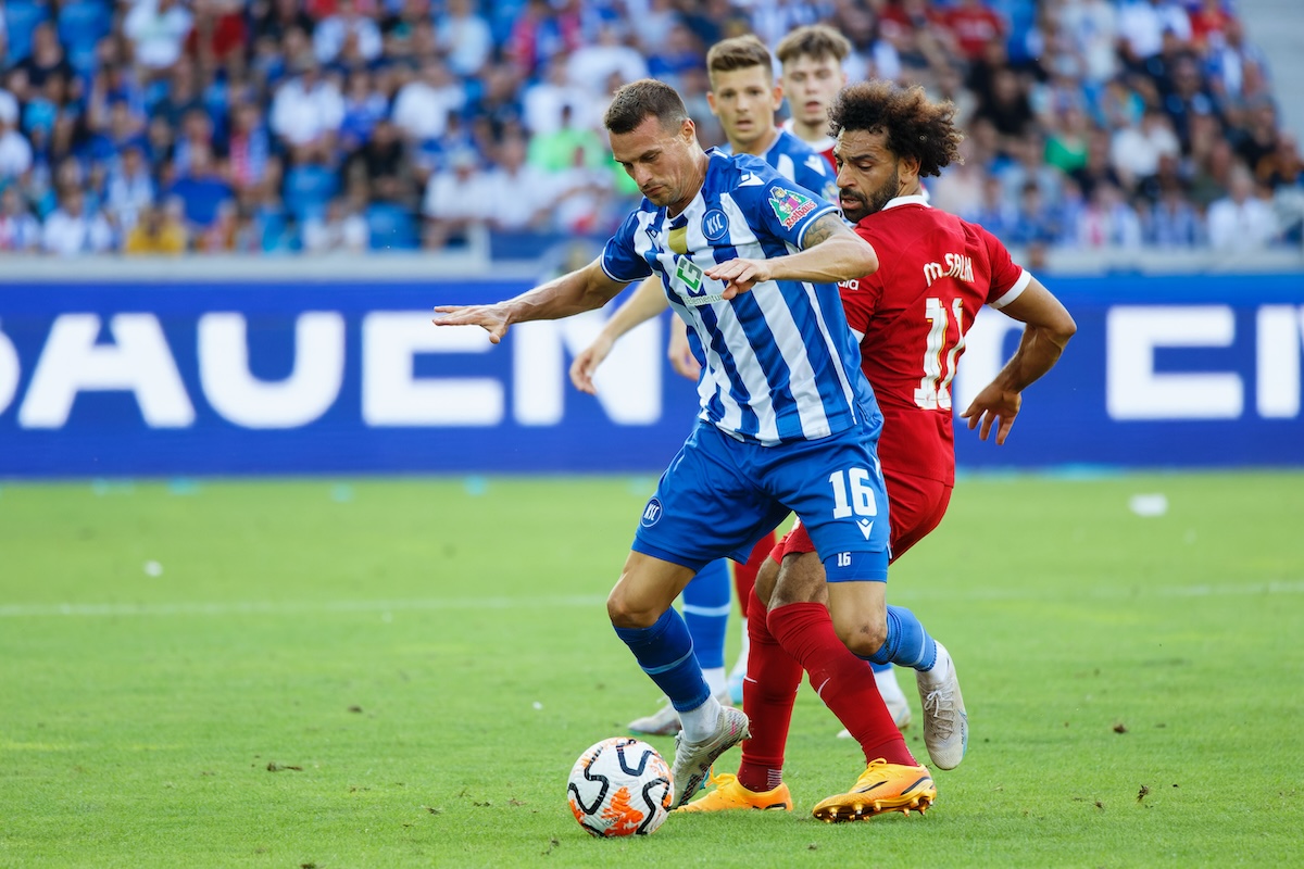 Fussball / Karlsruher SC - FC Liverpool