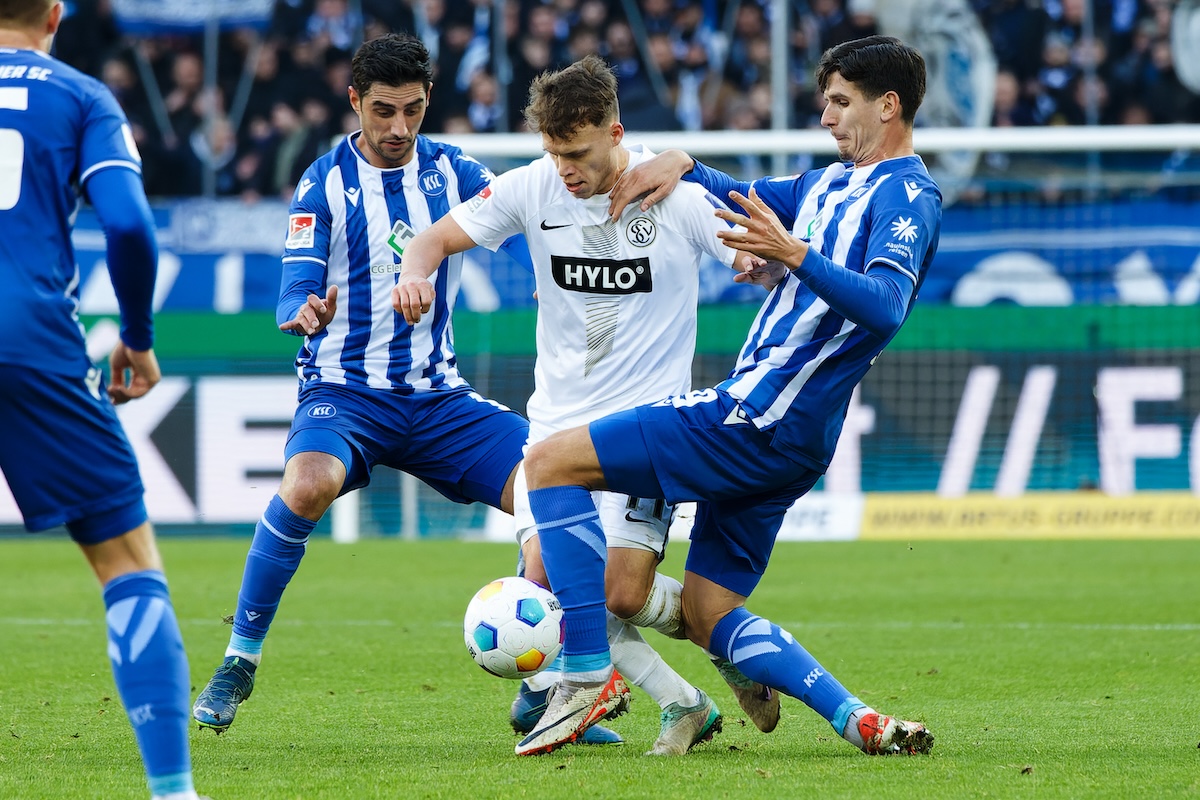 Fussball / Karlsruher SC - SV Elversberg