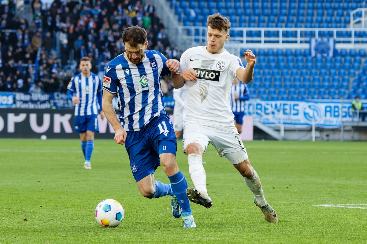 Fussball / Karlsruher SC - SV Elversberg